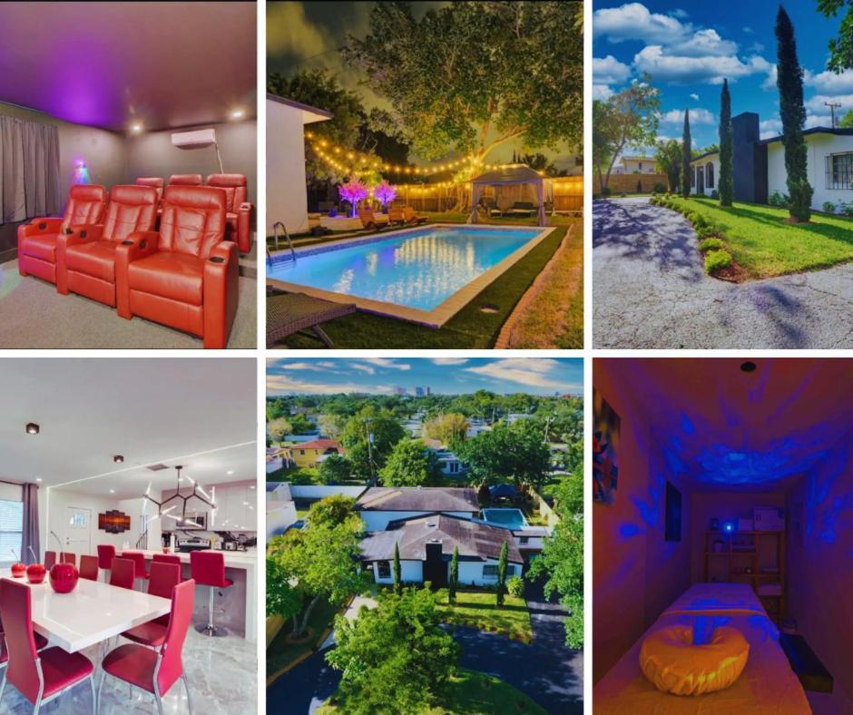 Flaming House With Cinema, Pool & Chill Area Villa Miami Exterior foto